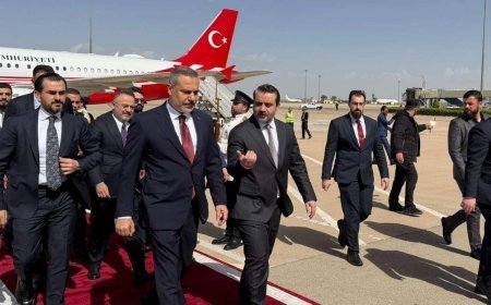 Dışişleri Bakanı Hakan Fidan Suriye'de