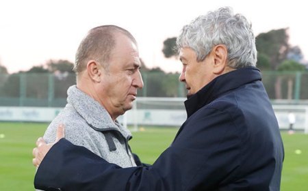 Fatih Terim'den Mircea Lucescu'ya duygusal veda: 'Biz aynı öykünün farklı cümleleri olduk'