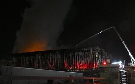 Ankara'da ilaç fabrikasında çıkan yangına müdahale ediliyor