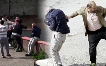 Bir evlat, babasına bunu yaptı! Mahalledeki gençler tarafından dövüldü