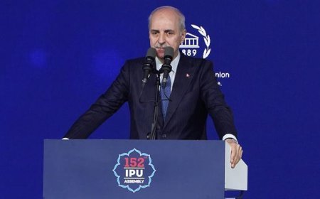 TBMM Başkanı Kurtulmuş'tan PAB Genel Kurulunda çağrı: İsrail'in BM üyeliği askıya alınmalı
