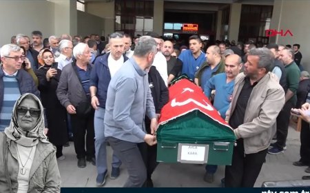 Ayla öğretmenin cenazesi yakınlarına teslim edildi