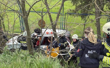 Direksiyonda kalp krizi geçirip, otomobili şarampole düşen sürücü öldü