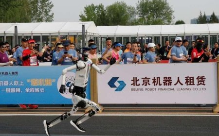 Dünya bu rekoru konuşuyor! İnsansı robotların sınırları aşan maratonu