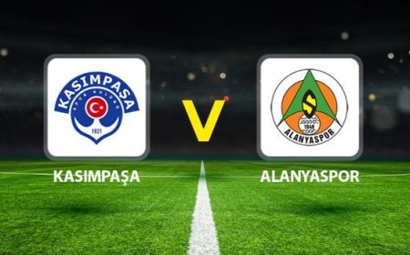 CANLI | Kasımpaşa - Alanyaspor (Süper Lig maçı)