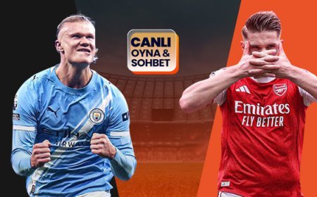 Premier Lig'de şampiyonluk için en kritik maç! Manchester City-Arsenal maçının heyecanı canlı sohbet ile Misli'de