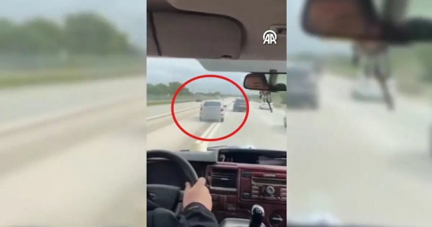 Trafikte makas atan sürücü cezasız kalmadı