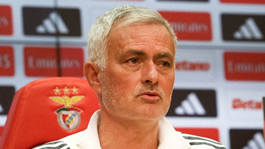Mourinho'dan Benfica açıklaması: 'Net ve açık olduğumu düşünüyorum!'