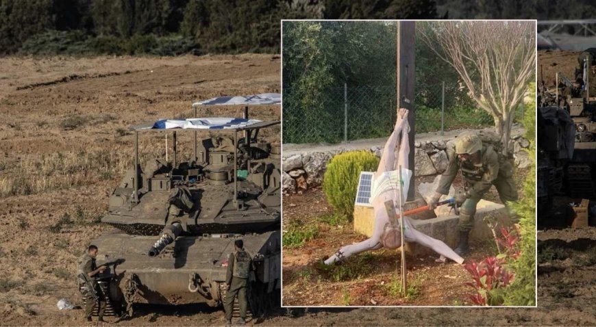 İsa heykeli parçalanmıştı! İsrailli askerin skandal hareketine Lübnan'dan tepki