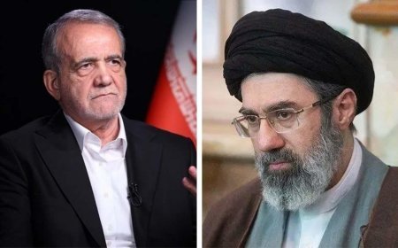 Pezeşkiyan ile Mücteba Hamaney görüştü! 'Üst düzeyde önemli bir temas'
