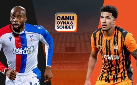 Arda Turan'ın ekibi Shakhtar, final için Crystal Palace karşısında! Konferans Ligi yarı final heyecanı canlı sohbet ile Misli'de
