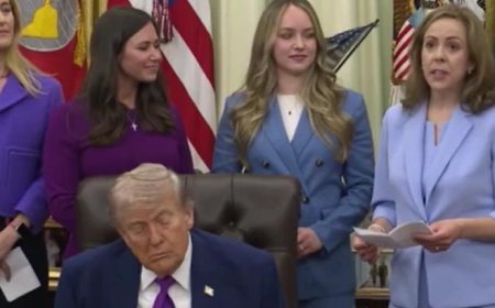 Beyaz Saray'daki görüntü gündem oldu! Trump, kameralar önünde uyuyakaldı