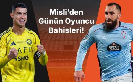 Cristiano Ronaldo golleriyle Al Nassr’ı taşıyor, Celta’da Iglesias gollerine devam ediyor! İşte Misli’den günün oyuncu bahisleri