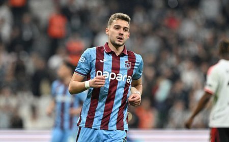 Ernest Muçi, golleriyle Trabzonspor'a katkı vermeye devam ediyor!