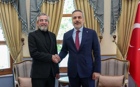 Dışişleri Bakanı Hakan Fidan, İran Milli Güvenlik Yüksek Konseyi Sekreter Yardımcısı Bagheri ile görüştü