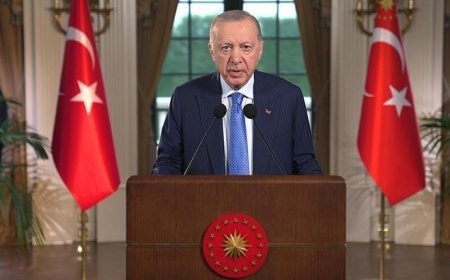 Cumhurbaşkanı Erdoğan'dan 'Türk Günü Yürüyüşü' mesajı