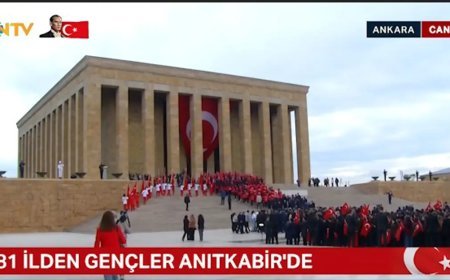 81 ilden gençler Ata'ın huzurunda: 19 Mayıs Atatürk'ü Anma, Gençlik ve Spor Bayramı coşkuyla kutlanıyor