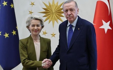 Cumhurbaşkanı Erdoğan Ursula von der Leyen ile görüştü
