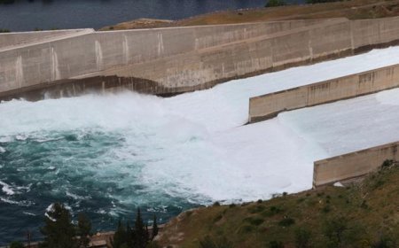 Atatürk Barajı’nda 7 yıl sonra ilk! Kapaklar açıldı, ortaya kartpostallık görüntüler çıktı