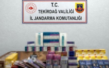 Malkara'da kaçak sigara ele geçirildi