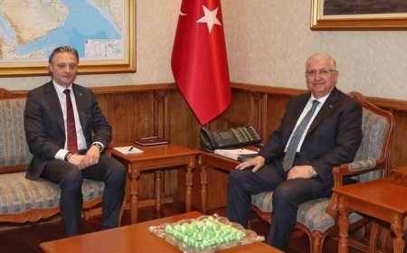 Milli Savunma Bakanı Güler, Polonya Devlet Bakanı Grodecki ile görüştü