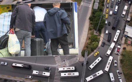 İstanbul'da bayram göçü! Alarm kurup beklediler: Biz şanslı kişilerdeniz