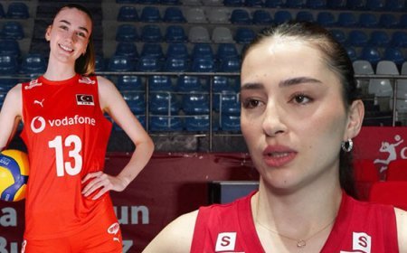 Milli voleybolcular Saliha Şahin ile Dilay Özdemir, yaz sezonu için heyecanlı