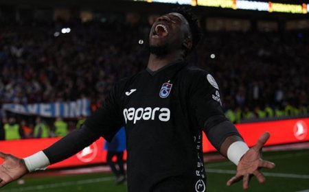 Andre Onana'dan Trabzonspor'a veda: 'Görevimi tamamladım!'