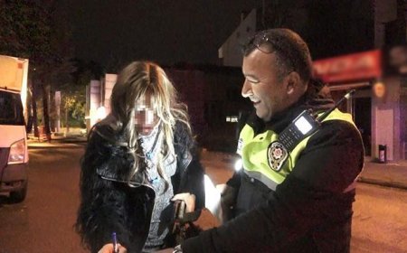 Isparta'da alkol denetiminde gülümseten anlar! Cezayı duyan sürücünün tepkisi izleyenleri güldürdü