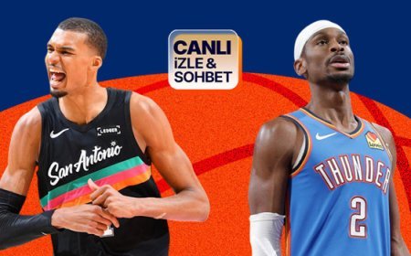 San Antonio Spurs, NBA Batı Konferansı final serisinde Oklahoma City Thunder'ı konuk edecek! Maçın heyecanı canlı yayın ve canlı sohbet ile Misli'de