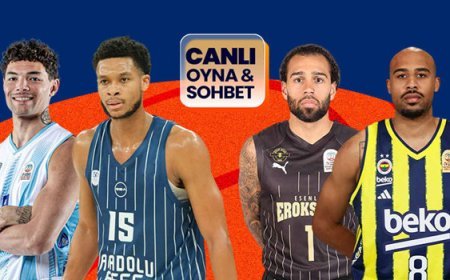Basketbol Süper Ligi'nde play-off çeyrek final zamanı! İki maçın heyecanı canlı sohbet ile Misli'de