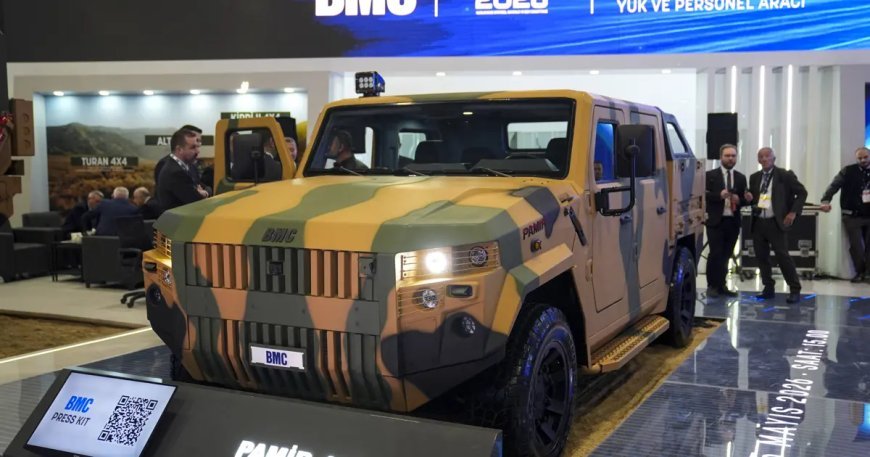 Türkiye'nin yeni savunma gücü ilk kez görücüye çıktı. PAMİR 4x4 göreve hazır