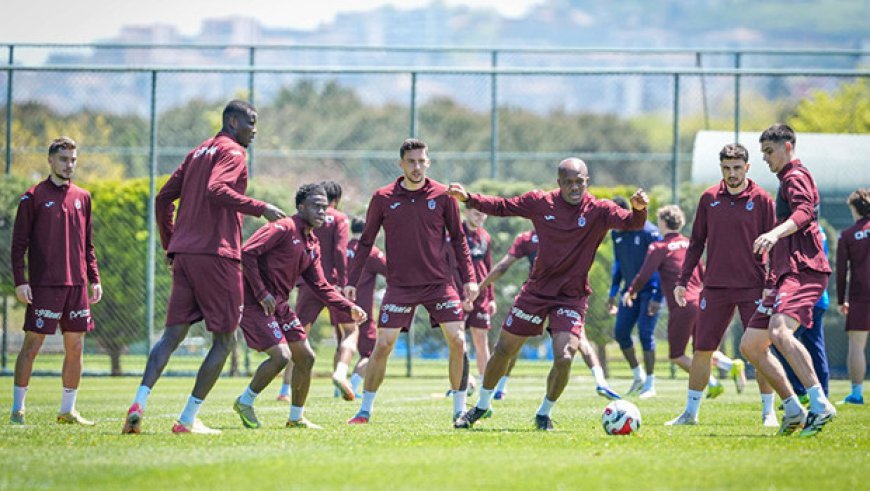 Trabzonspor'un Beşiktaş maçı kamp kadrosu belli oldu!