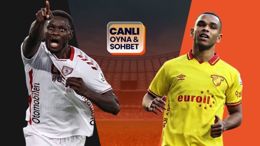 Ligin son maçında Samsunspor, Göztepe'yi ağırlıyor! Maçın heyecanı canlı sohbet ile Misli'de