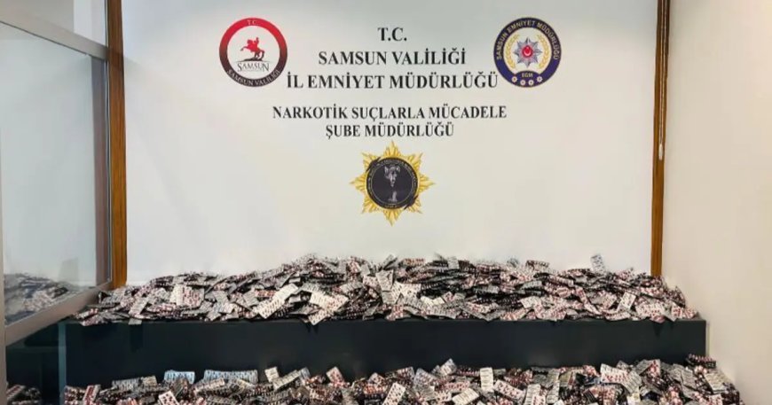Uyuşturucu operasyonu: 33 bin 850 uyuşturucu hap ele geçirildi
