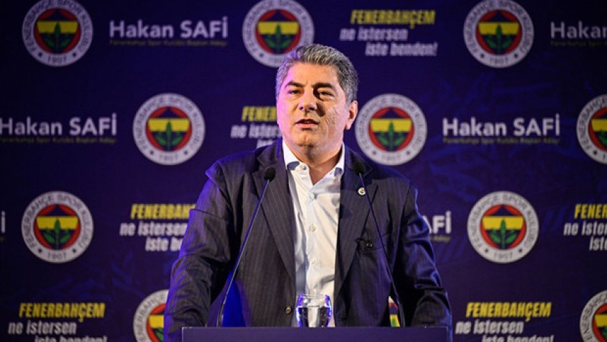 Fenerbahçe Başkan Adayı Hakan Safi'nin yönetim kurulu listesi belli oldu!
