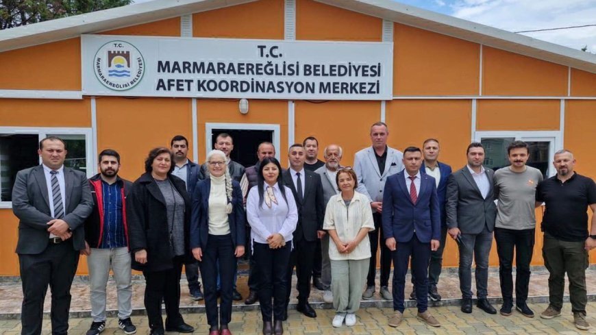 Marmaraereğlisi Belediyesi'nden 'afete hazırlık' eğitimi