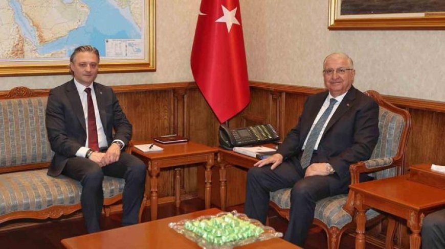 Milli Savunma Bakanı Güler, Polonya Devlet Bakanı Grodecki ile görüştü