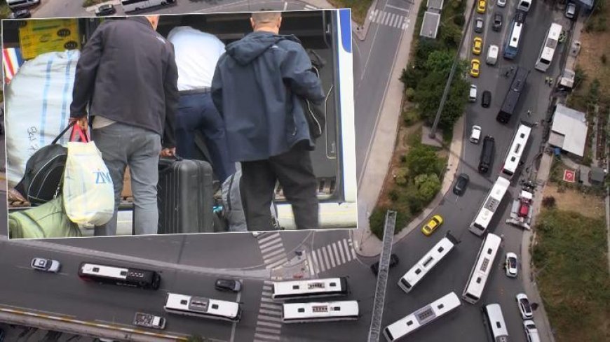 İstanbul'da bayram göçü! Alarm kurup beklediler: Biz şanslı kişilerdeniz
