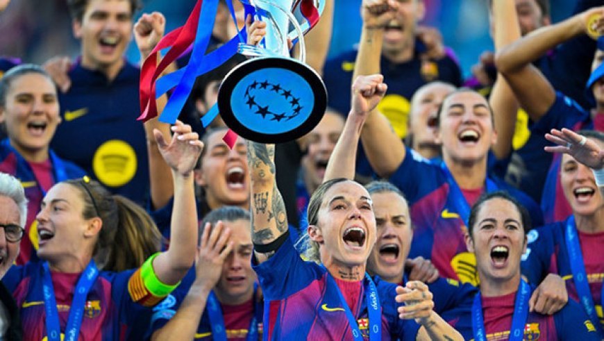 UEFA Kadınlar Şampiyonlar Ligi Barcelona'nın! Son 5 yılda 4. kez...