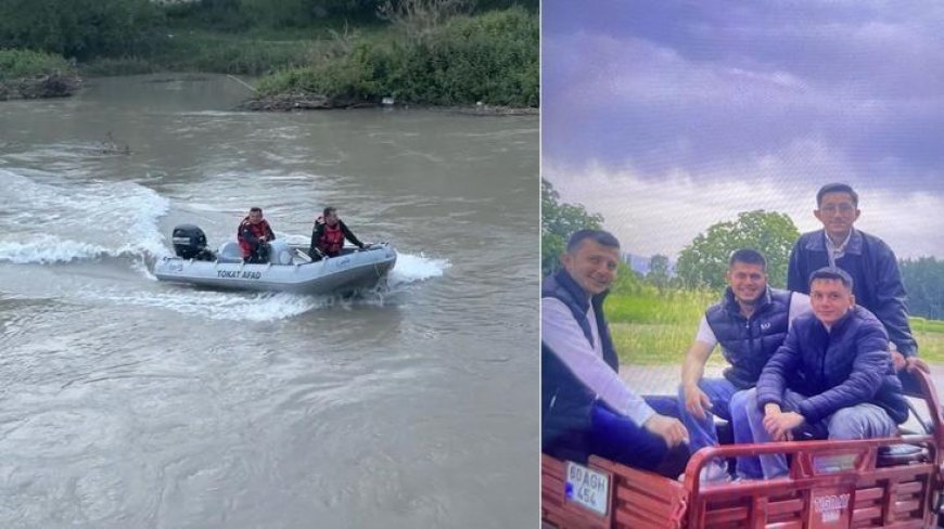 Kelkit Çayı'nda dehşet dakikaları! Elektrikli bisikletle düştükleri çayda kayboldular; gençlerin son fotoğrafı kahretti