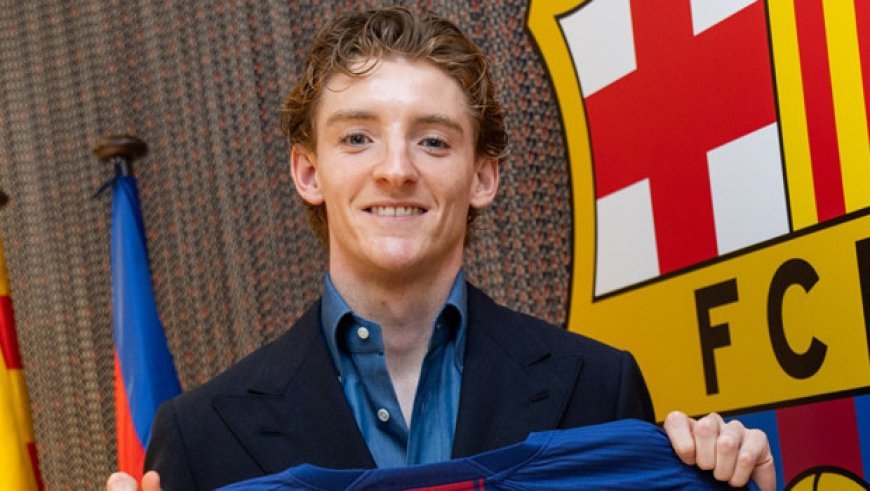Anthony Gordon resmen Barcelona'da!