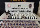 Tekirdağ'da 'torbacı' operasyonunda 3 tutuklama