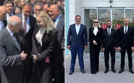 İbrahim Tatlıses'in eski eşi Ayşegül Yıldız MHP'ye katıldı