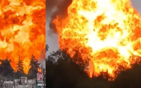LPG tankeri bomba gibi patladı! 2 bin kişi tahliye ediliyor
