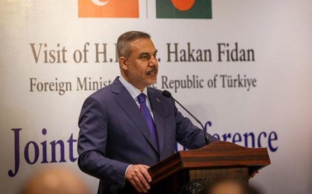 Dışişleri Bakanı Hakan Fidan Bangladeş'te: Rohingya krizini gündemde tutmak için yoğun çaba sarf ediyoruz