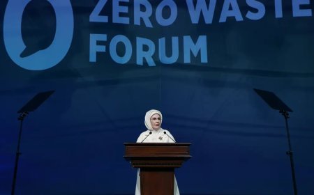 Emine Erdoğan: Sıfır Atık Forumu'nu tarihi bir buluşma olarak görüyoruz
