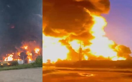 Ukrayna'dan Rusya'ya İHA saldırısı! 'Petrol tesisi vuruldu'