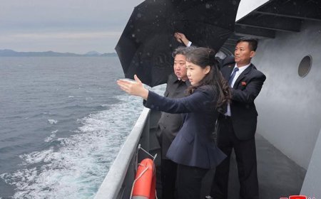 Kuzey Kore lideri Kim'den kızıyla birlikte dünyaya gözdağı! 'Hedeflerden biri'