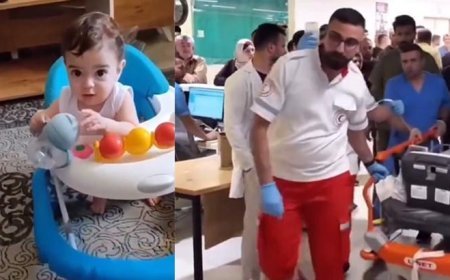 Soykırımcı İsrail işgal altındaki Batı Şeria'da 7 aylık bebeği katletti!